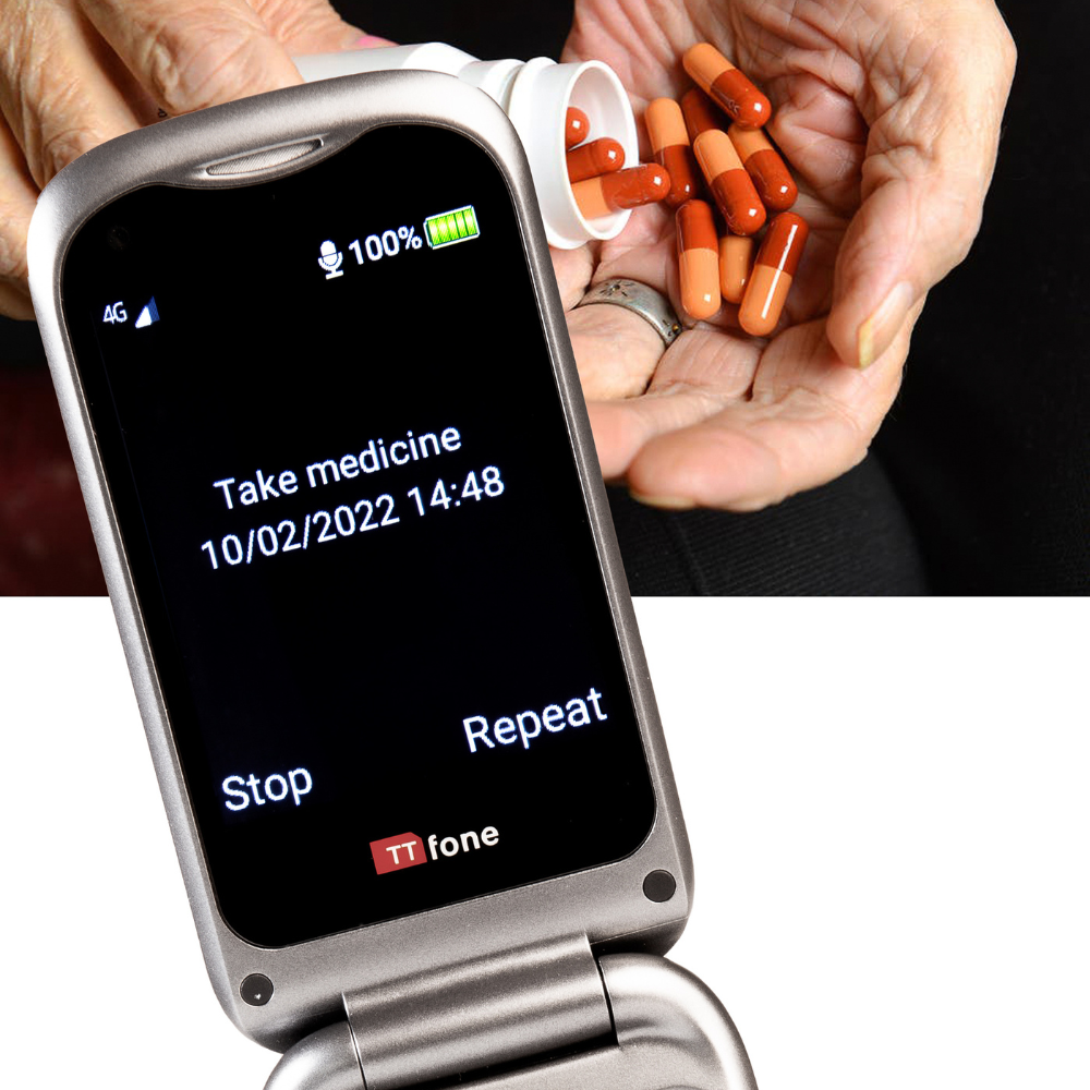 Returned Resale - TTfone TT970 4G with Giffgaff Pay As You Go SIM Card